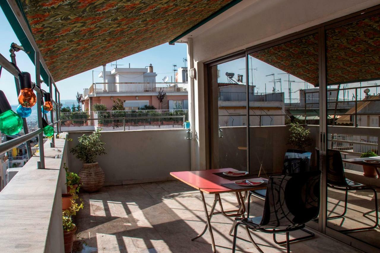 5Th Floor Apartment With Balcony Athena Bagian luar foto